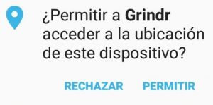 Debes acceder a tu ubicación para encontrar gente de tu alrededor y tener encuentros. Descargar Grindr App para Android